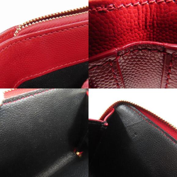 YVES SAINT LAURENT Red Wallet - Picture 8 of 11